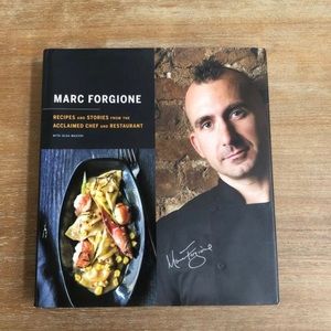 Marc Forgione recipes and stories book